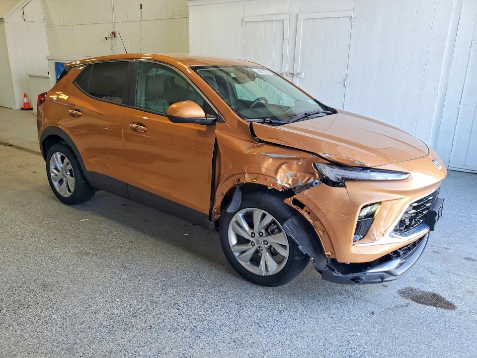 2026 Buick Encore VIN KL4AMCSLXTB045550 COPART salvage auction — FRONT END, Ny - Mv-907A Salvage Certificate, sold $6,100 on 2026-07-20 (photo 4)