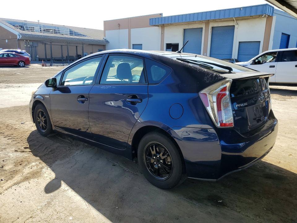 2012 Toyota Prius VIN JTDKN3DU6C1549435 COPART salvage auction — VANDALISM, Ca - Dis/Dlr/Exp Only Clean Title, sold $2,650 on 2026-07-02 (photo 2)