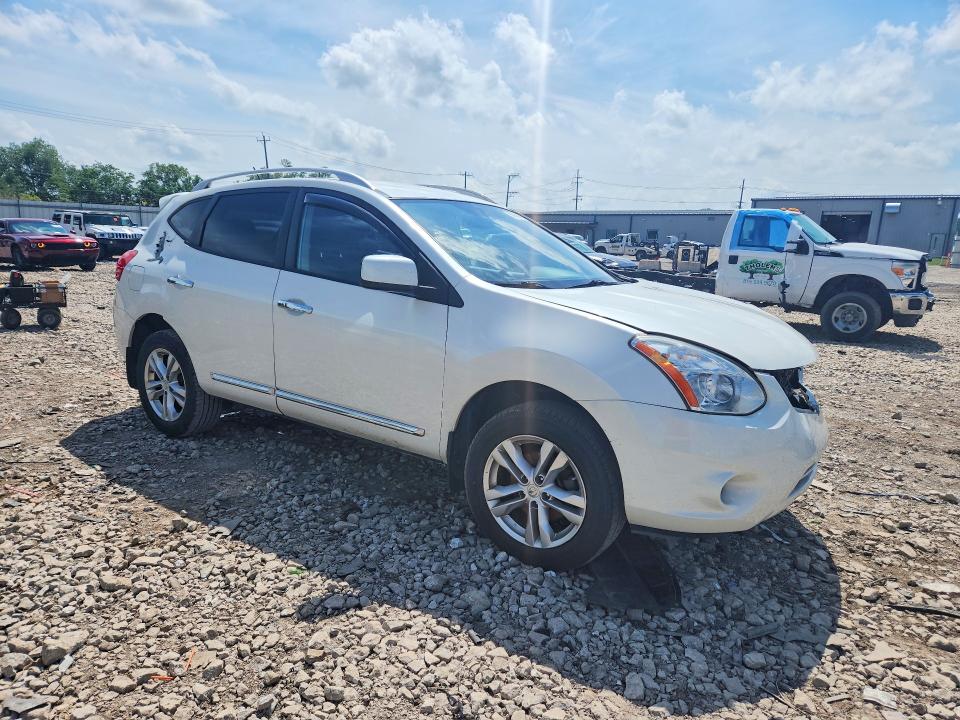 2013 Nissan Rogue VIN JN8AS5MV4DW133336 COPART salvage auction — FRONT END, IL - SALVAGE CERTIFICATE, sold $500 on 2026-07-31 (photo 4)