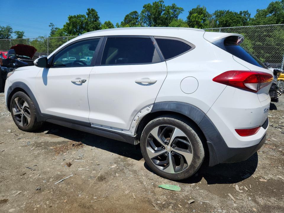 2016 Hyundai VIN KM8J3CA24GU125546 COPART salvage auction — VANDALISM, Md - Cert Of Salvage > 75% Damage, sold $1,900 on 2026-07-17 (photo 2)