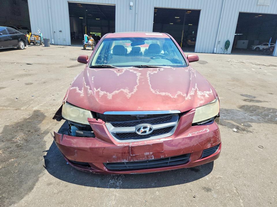2008 Hyundai Sonata VIN 5NPET46C88H321420 COPART salvage auction — FRONT END, Fl - Cert Of Title Slvg Rebuildable, sold $275 on 2026-07-06 (photo 5)