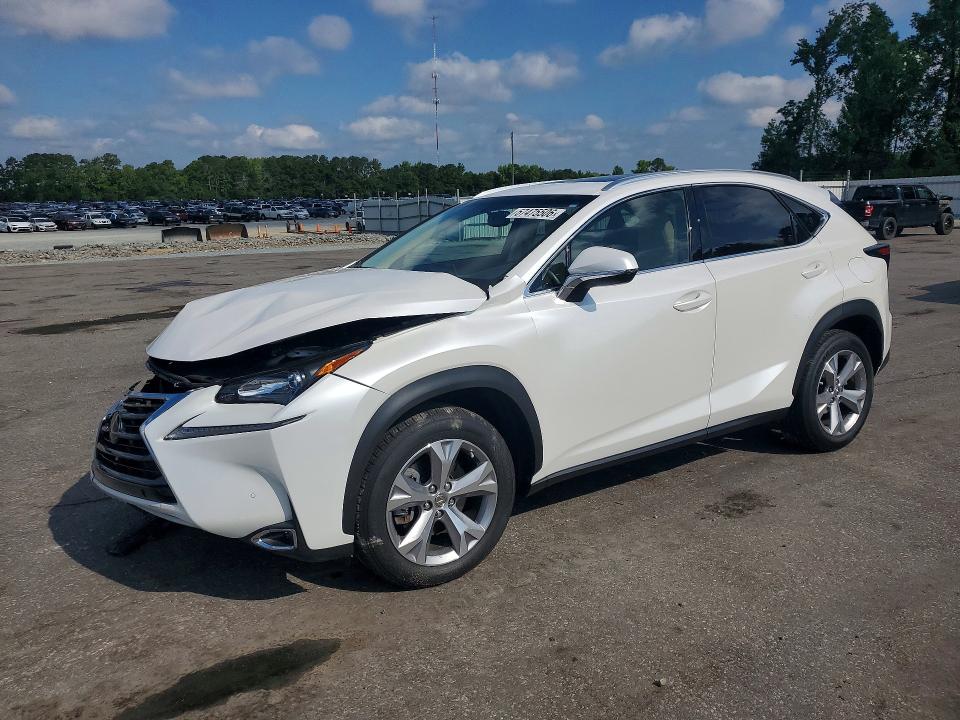 2017 Lexus VIN JTJBARBZ2H2103858 COPART salvage auction — FRONT END, Nc - Salvage Certificate Of Title, sold $4,600 on 2026-07-23 (photo 1)