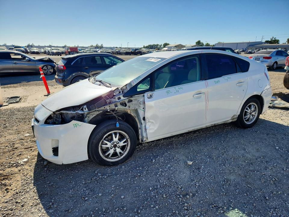 2011 Toyota Prius VIN JTDKN3DU2B5316496 COPART salvage auction — FRONT END, Ca - Salvage Certificate, sold $1,450 on 2026-07-24 (photo 1)