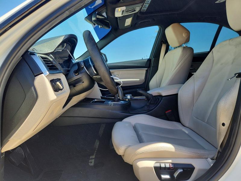 2017 BMW 3 series VIN WBA8B9G57HNU48721 COPART salvage auction — REAR END, CA - SALVAGE CERTIFICATE, sold $4,100 on 2026-07-14 (photo 7)