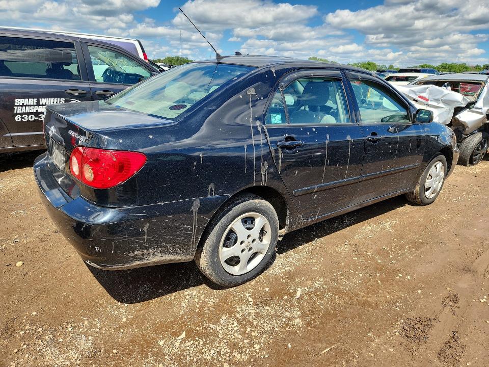 2007 Toyota Corolla VIN JTDBR32E270100085 COPART salvage auction — FRONT END, Il - Salvage Certificate, sold $1,050 on 2026-07-28 (photo 3)