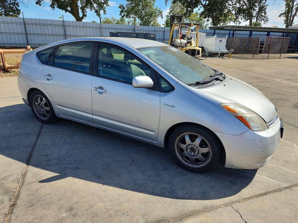 2008 Toyota Prius VIN JTDKB20U083315408 COPART salvage auction — FRONT END, Ca - Dis/Dlr/Exp App For Dup Clean, sold $650 on 2026-07-27 (photo 4)