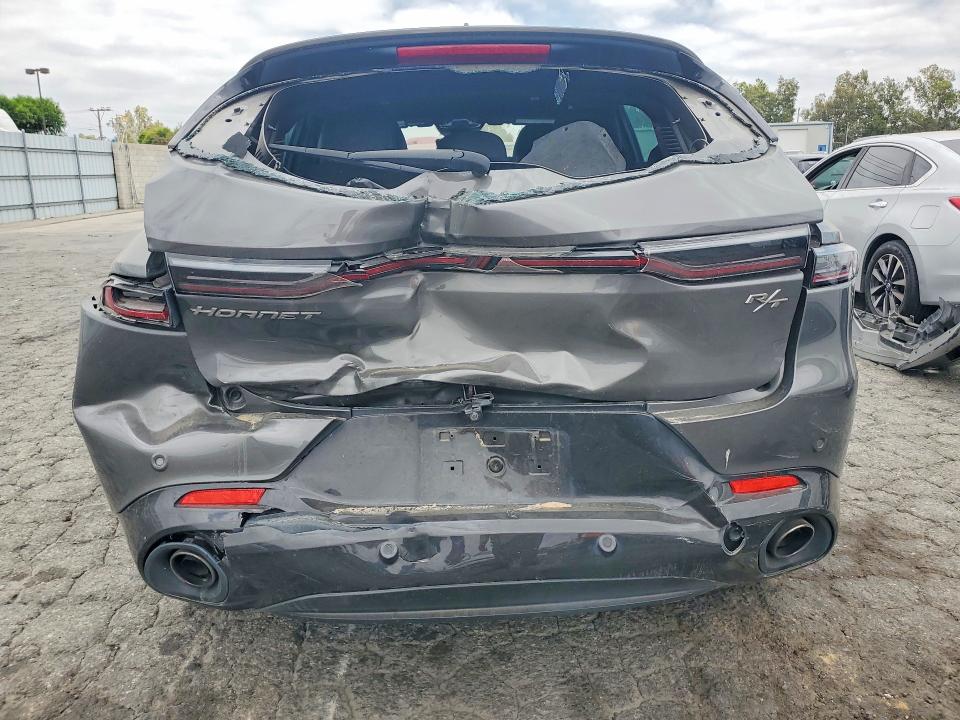 2024 Dodge Hornet VIN ZACPDFCW9R3A30957 COPART salvage auction — REAR END, Ca - Dis/Dlr/Exp Nonrepairable Cert (P), sold $4,300 on 2026-07-30 (photo 6)