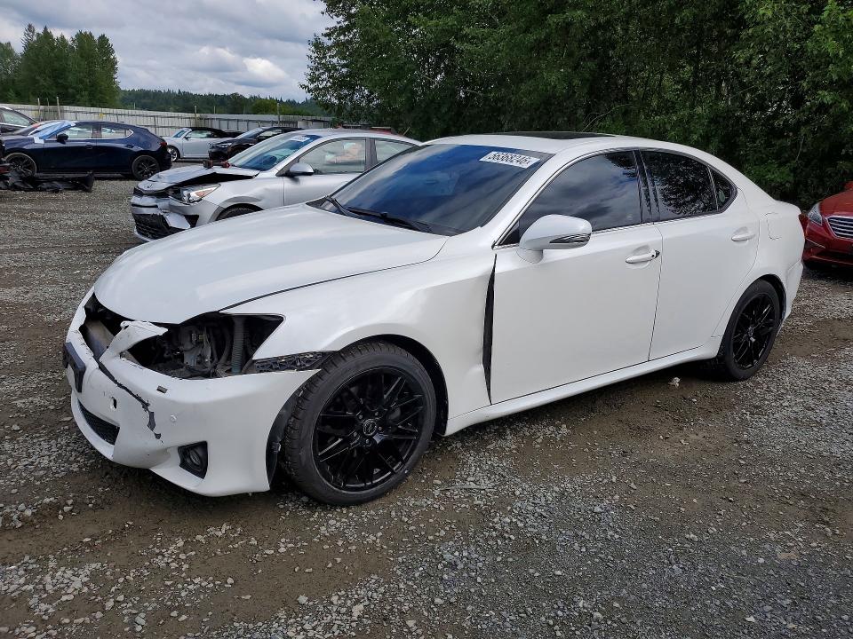 2011 Lexus Is 250 VIN JTHBF5C25B5133701 COPART salvage auction — FRONT END, Wa - Bill Of Sale, sold $4,300 on 2026-07-06 (photo 1)