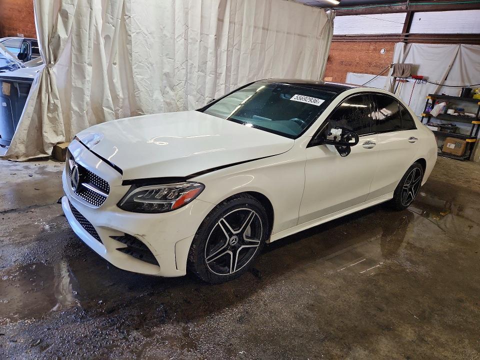 2019 Mercedes-benz C-klasse VIN 55SWF8EBXKU289277 — COPART salvage auction photo