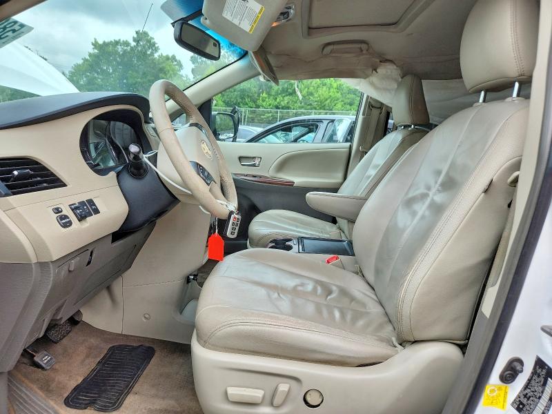 2012 Toyota Sienna VIN 5TDYK3DC6CS253005 COPART salvage auction — SIDE, Md - Cert Of Salvage > 75% Damage, sold $5,200 on 2026-07-14 (photo 7)