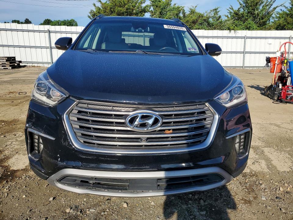 2017 Hyundai Santa fe VIN KM8SR4HF7HU249734 COPART salvage auction — SIDE, NJ - CERT OF TITLE-SALVAGE, sold $3,950 on 2026-07-13 (photo 5)
