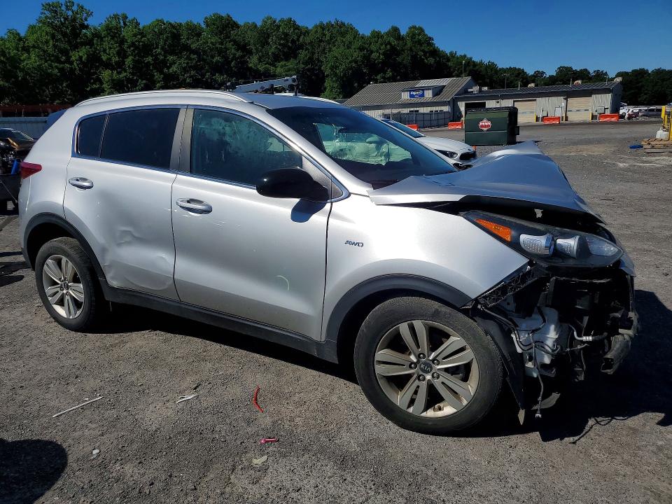 2018 Kia Sportage VIN KNDPMCAC1J7418234 COPART salvage auction — FRONT END, Pa - Certificate Of Salvage, sold $125 on 2026-07-30 (photo 4)