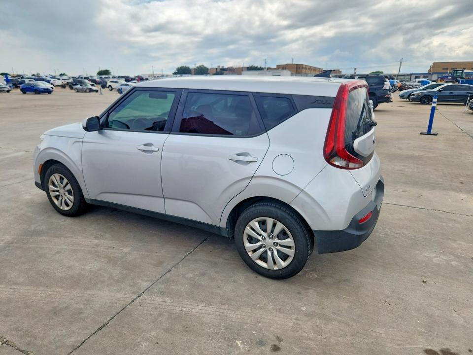 2020 Kia Soul VIN KNDJ23AU9L7073509 COPART salvage auction — HAIL, Tx - Certificate Of Title, sold $3,550 on 2026-07-27 (photo 2)