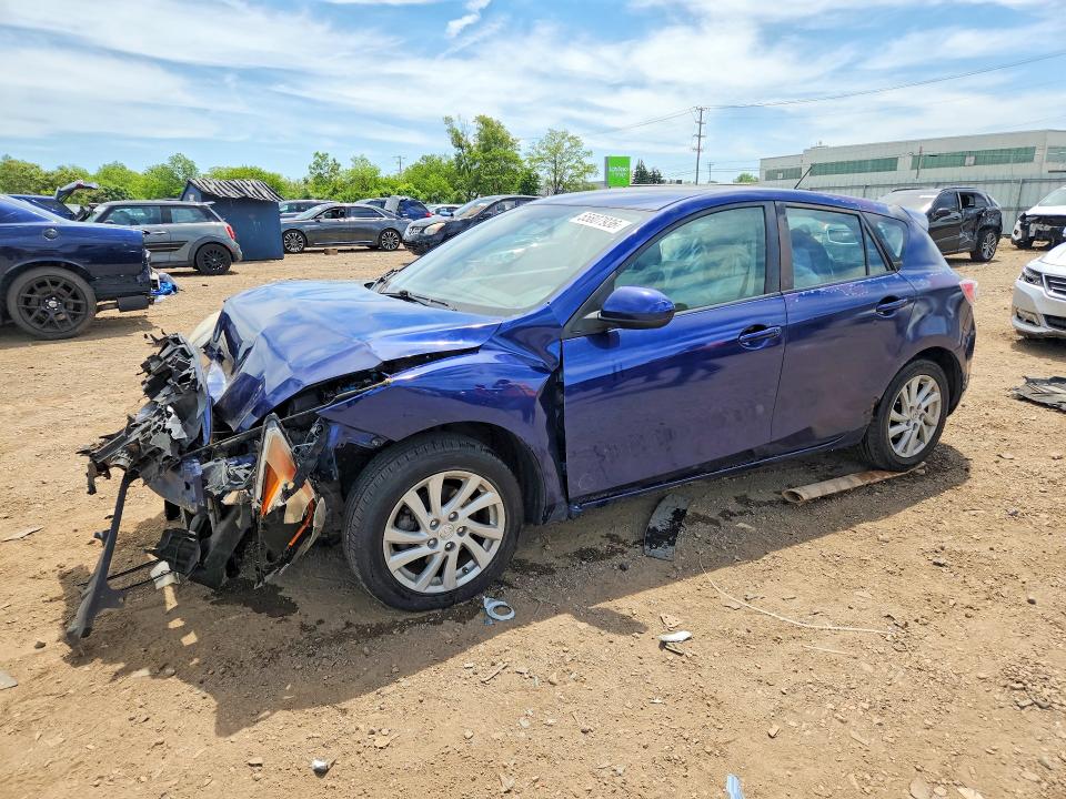 2012 Mazda VIN JM1BL1M70C1613537 COPART salvage auction — FRONT END, Il - Salvage Certificate, sold $225 on 2026-07-06 (photo 1)