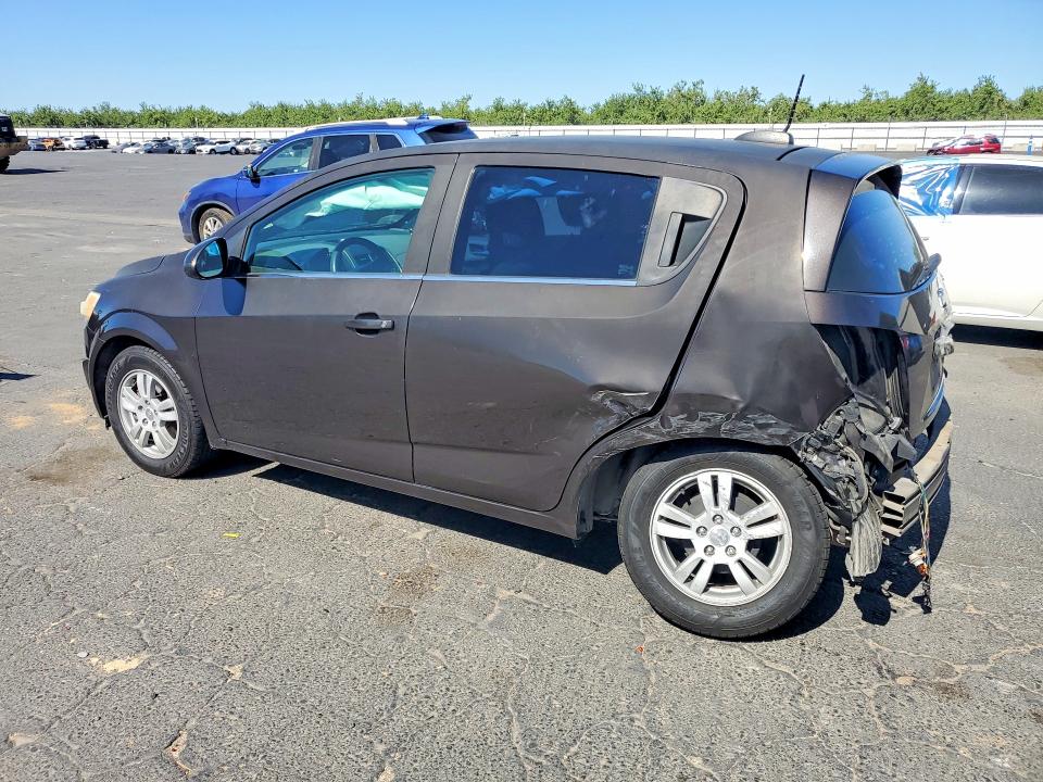 2015 Chevrolet SONIC VIN 1G1JC6SH2F4121639 COPART salvage auction — REAR END, Ca - Salvage Certificate, sold $250 on 2026-07-09 (photo 2)