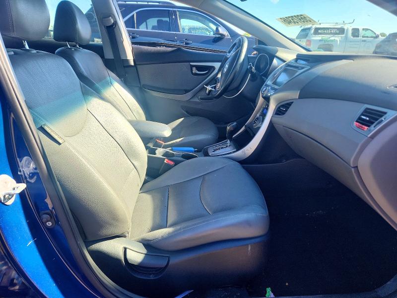 2013 Hyundai Elantra VIN KMHDH4AE4DU521082 COPART salvage auction — SIDE, Il - Salvage Certificate, sold $250 on 2026-07-16 (photo 7)