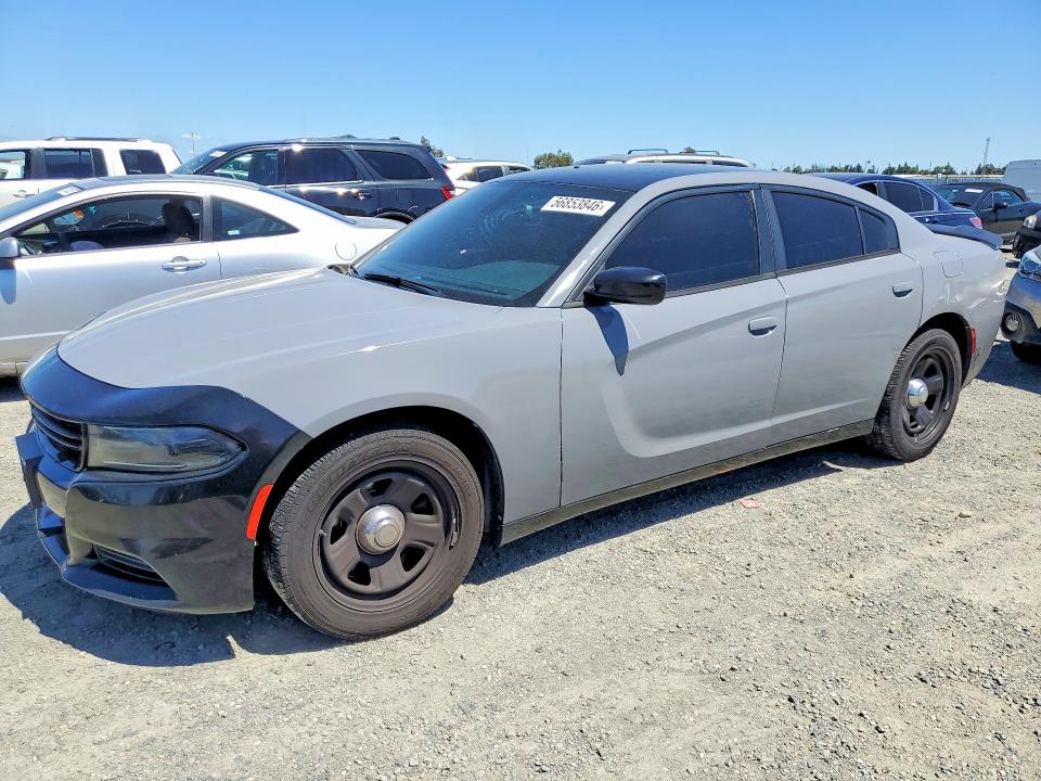 2017 Dodge Charger VIN 2C3CDXAG4HH660057 COPART salvage auction — REAR END, Ca - Dis/Dlr/Exp Only Clean Title, sold $1,650 on 2026-07-02 (photo 1)