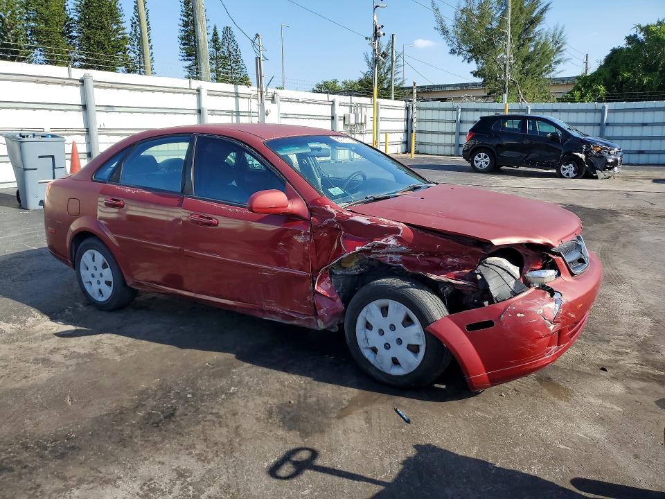 2006 Suzuki Forenza VIN KL5JD56Z06K424325 COPART salvage auction — FRONT END, FL - CERT OF TITLE SLVG REBUILDABLE, sold $375 on 2026-07-08 (photo 4)