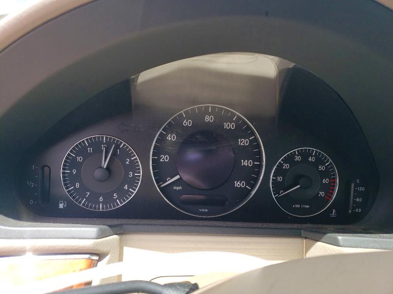 2003 Mercedes-benz E-class VIN WDBUF65J83A245324 COPART salvage auction — FRONT END, MA - CERT OF TITLE-RECONSTRCTD COLL, sold $375 on 2026-07-22 (photo 9)