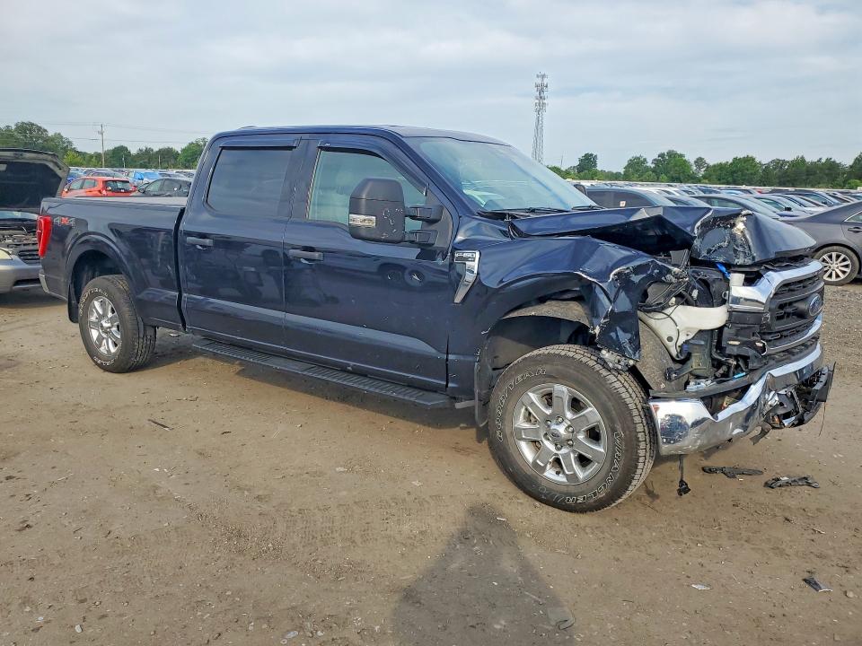 2023 Ford F-150 VIN 1FTFW1E88PKE92899 COPART salvage auction — FRONT END, Va - Cert Of Title - Salvage, sold $16,200 on 2026-07-29 (photo 4)