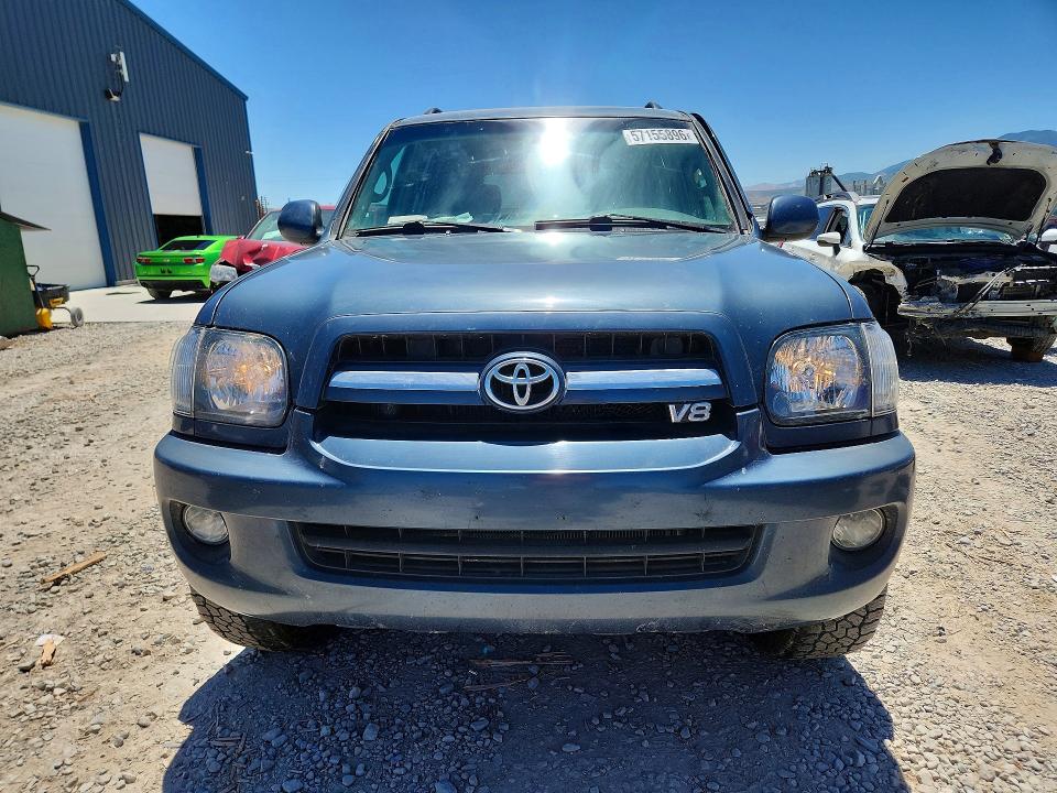 2005 Toyota Sequoia VIN 5TDBT48A95S235442 COPART salvage auction — SIDE, Ut - Salvage Certificate, sold $2,000 on 2026-07-24 (photo 5)