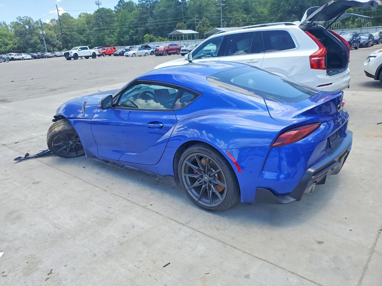 2026 Toyota Supra VIN WZ1DB0G02TW072032 COPART salvage auction — Front End, GA - CERT OF TITLE-SALVAGE, sold $25,750 on 2026-08-10 (photo 2)