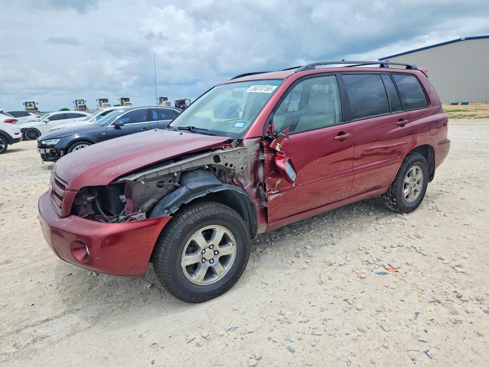 2007 Toyota VIN JTEEP21A470190475 COPART salvage auction — FRONT END, TX - SALVAGE VEHICLE TITLE, sold $1,250 on 2026-07-02 (photo 1)