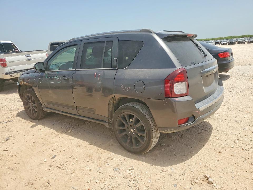 2014 Jeep Compass VIN 1C4NJCCB2ED794288 COPART salvage auction — FRONT END, Tx - Salvage Vehicle Title, sold $1,100 on 2026-07-09 (photo 2)
