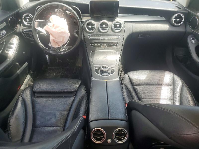 2017 Mercedes-benz C-klasse VIN WDDWF4KBXHR240894 COPART salvage auction — FRONT END, OH - CERTIFICATE OF TITLE, sold $850 on 2026-07-24 (photo 8)