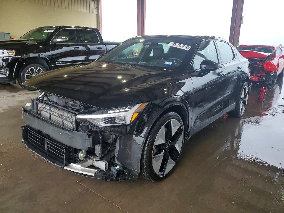 2023 Polestar 2 VIN YSMEG3KA1PL141536 COPART salvage auction — FRONT END, Tx - Certificate Of Title, sold $4,700 on 2026-07-08 (photo 1)