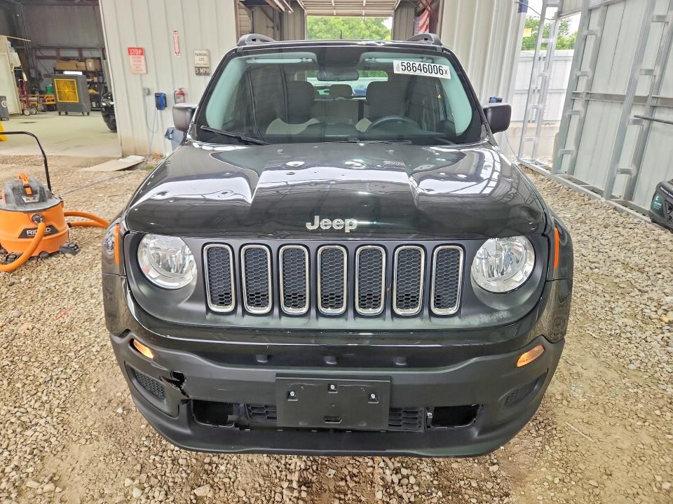 2017 Jeep Renegade VIN ZACCJAAB7HPF61561 COPART salvage auction — HAIL, Mo - Certificate Of Title, sold $4,000 on 2026-08-05 (photo 5)