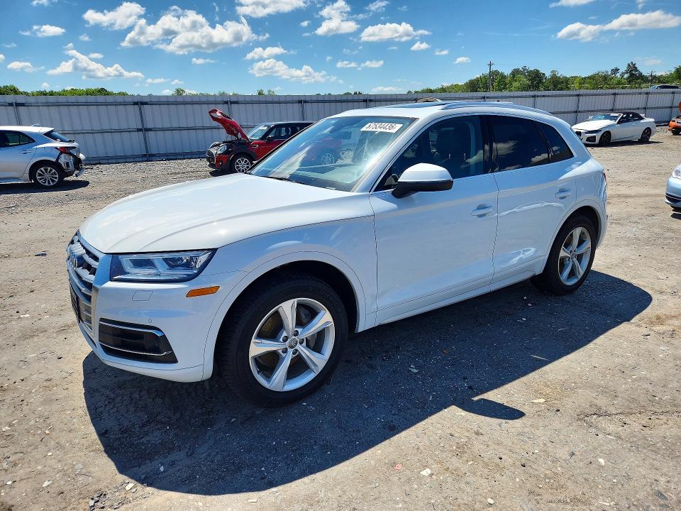 2020 Audi Q5 VIN WA1BNAFY4L2102997 COPART salvage auction — SIDE, Va - Cert Of Title - Salvage, sold $8,900 on 2026-07-22 (photo 1)