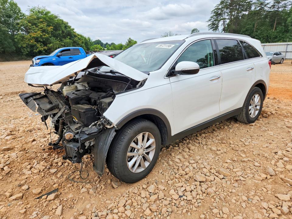 2016 Kia Sorento VIN 5XYPG4A39GG135198 COPART salvage auction — FRONT END, Nc - Salvage Certificate Of Title, sold $825 on 2026-07-27 (photo 1)