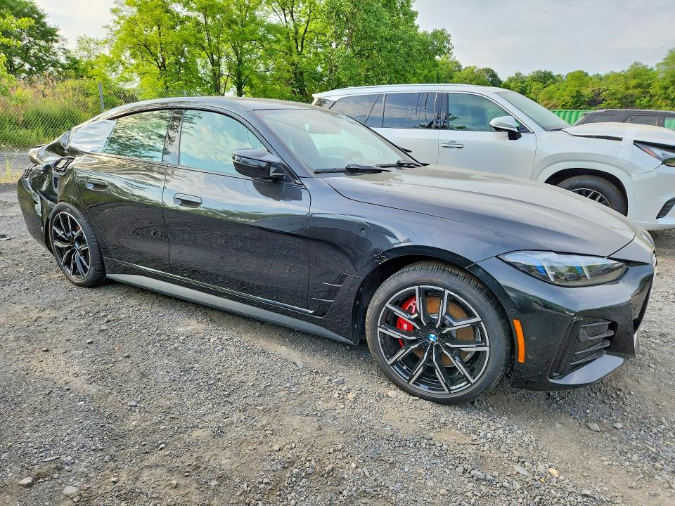 2025 BMW I4 VIN WBY33HD04SFT93383 COPART salvage auction — WATER/FLOOD, Nj - Cert Of Title-Salvage Flood, sold $17,100 on 2026-07-14 (photo 4)