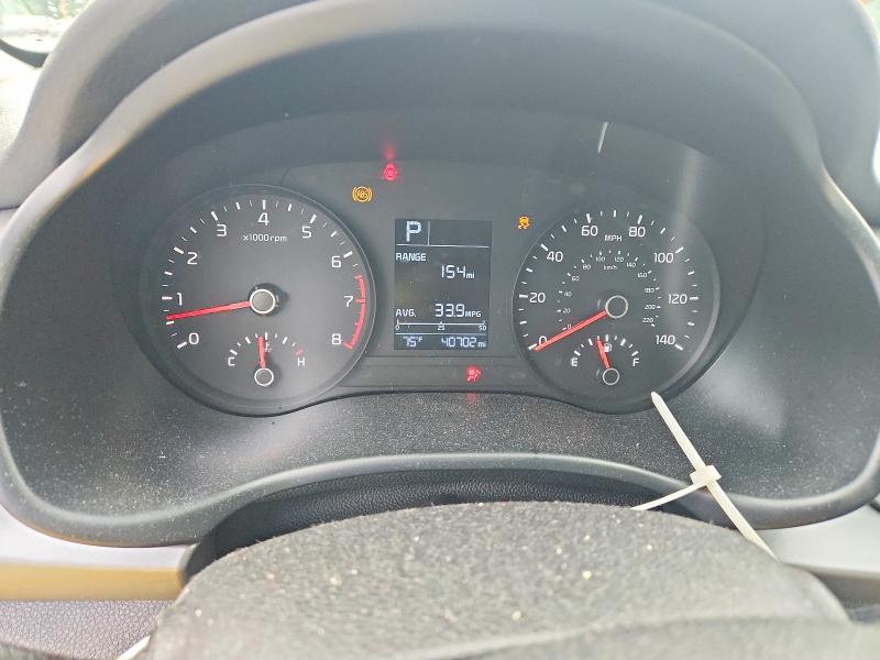 2021 Kia Rio VIN 3KPA24AD5ME400253 COPART salvage auction — FRONT END, Ga - Cert Of Title-Salvage, sold $2,850 on 2026-07-09 (photo 9)
