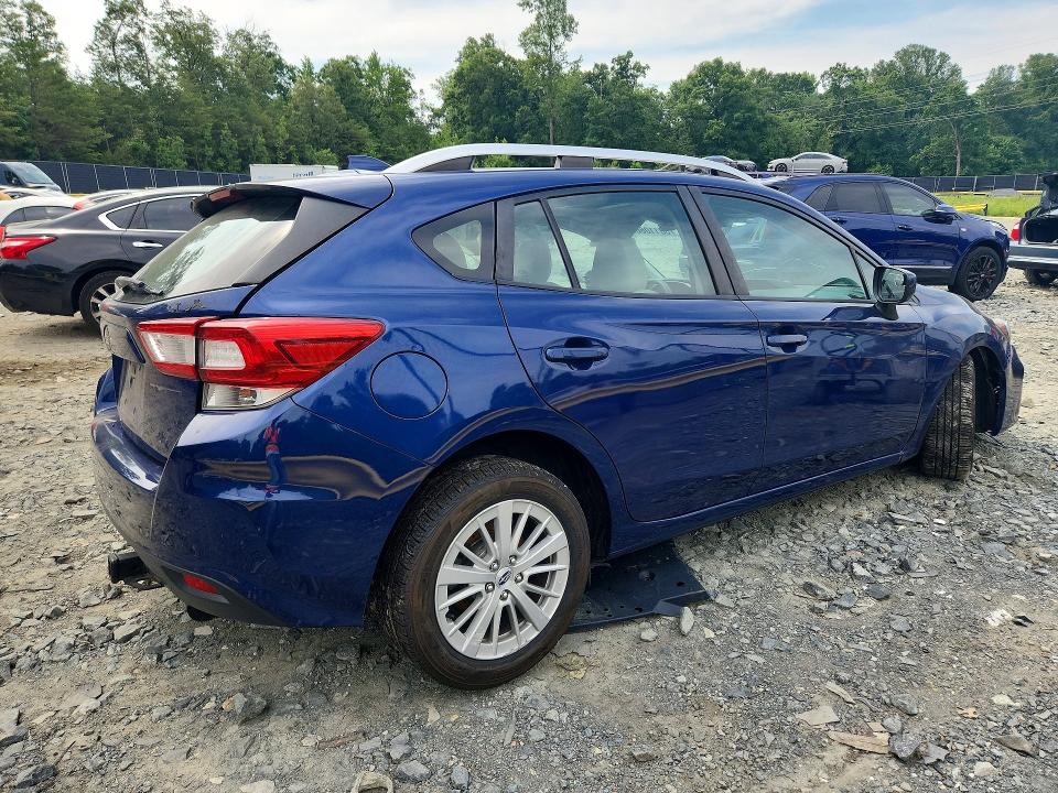 2018 Subaru Impreza VIN 4S3GTAD69J3718625 COPART salvage auction — FRONT END, Md - Cert Of Salvage > 75% Damage, sold $800 on 2026-07-02 (photo 3)