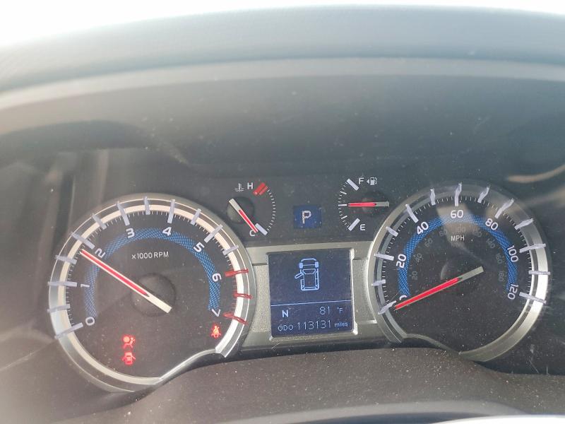 2017 Toyota 4runner VIN JTEBU5JR9H5432099 COPART salvage auction — FRONT END, Salvage Title, sold $6,100 on 2026-07-28 (photo 9)