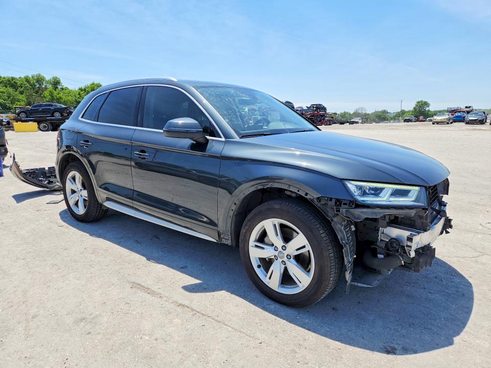 2018 Audi Q5 VIN WA1BNAFY3J2037668 COPART salvage auction — FRONT END, Tx - Salvage Vehicle Title, sold $9,700 on 2026-07-20 (photo 4)