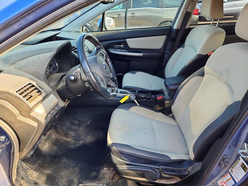 2016 Subaru Xv VIN JF2GPADC5G8257902 COPART salvage auction — FRONT END, Pa - Certificate Of Salvage, sold $1,100 on 2026-07-10 (photo 7)