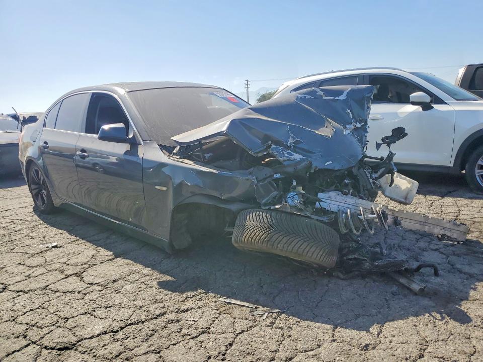 2010 BMW 5er VIN WBANU5C56AC442583 COPART salvage auction — FRONT END, Ca - Salvage Certificate, sold $150 on 2026-07-02 (photo 4)