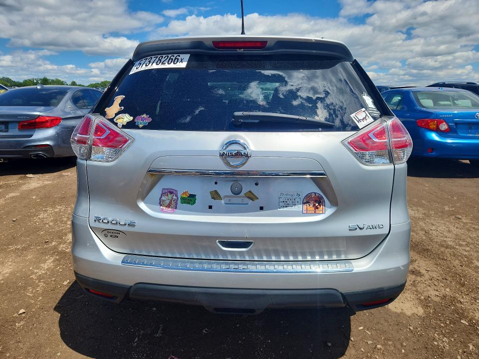 2015 Nissan VIN KNMAT2MV0FP515920 COPART salvage auction — FRONT END, Il - Salvage Certificate, sold $350 on 2026-07-21 (photo 6)