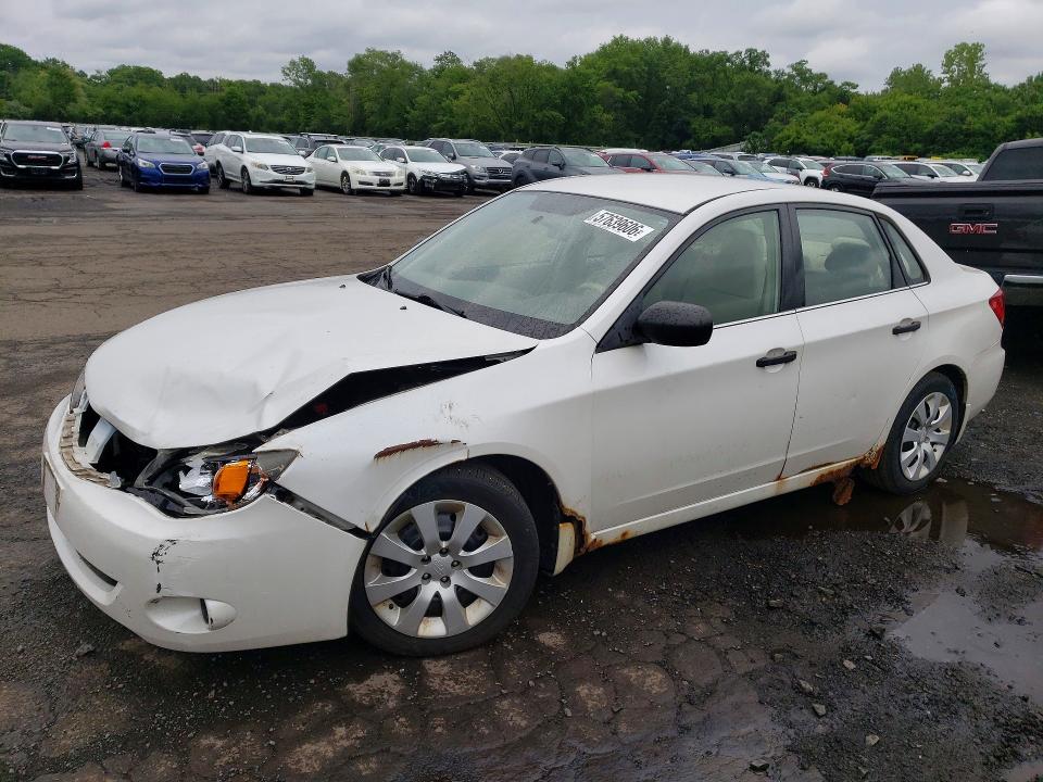 2008 Subaru Impreza VIN JF1GE61688H500092 COPART salvage auction — FRONT END, CT - CERT OF TITLE-SALVAGE, sold $450 on 2026-07-14 (photo 1)