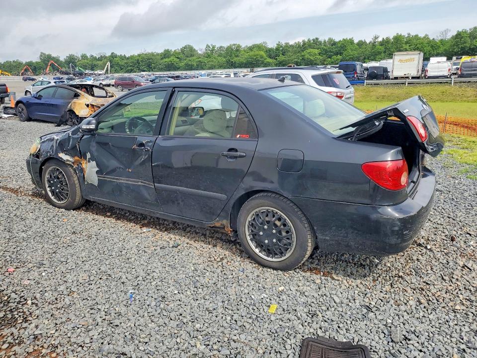 2005 Toyota Corolla VIN JTDBR32E550055138 COPART salvage auction — SIDE, NJ - CERT OF TITLE-SALVAGE, sold $350 on 2026-07-17 (photo 2)