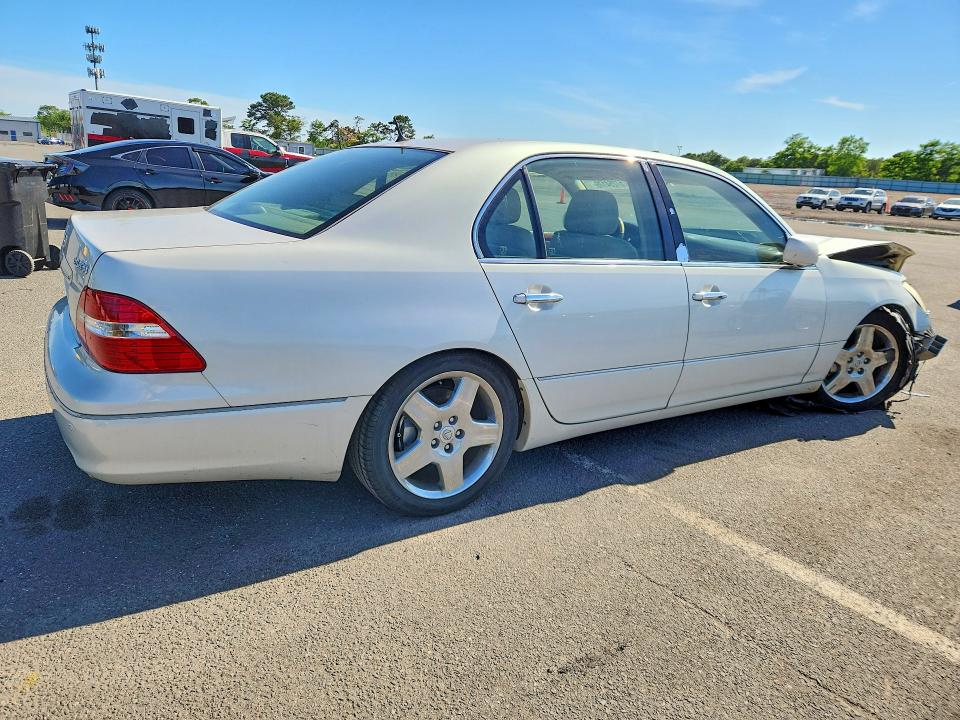 2005 Lexus Ls VIN JTHBN36F155016501 COPART salvage auction — FRONT END, Ny - Mv-907A Salvage Certificate, sold $575 on 2026-07-08 (photo 3)