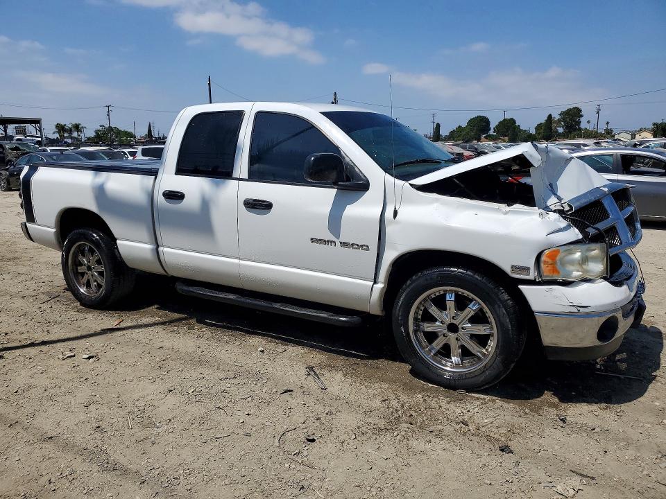 2005 Dodge Ram 1500 VIN 1D7HA18DX5J530979 COPART salvage auction — FRONT END, Ca - Salvage Certificate, sold $1,900 on 2026-07-02 (photo 4)