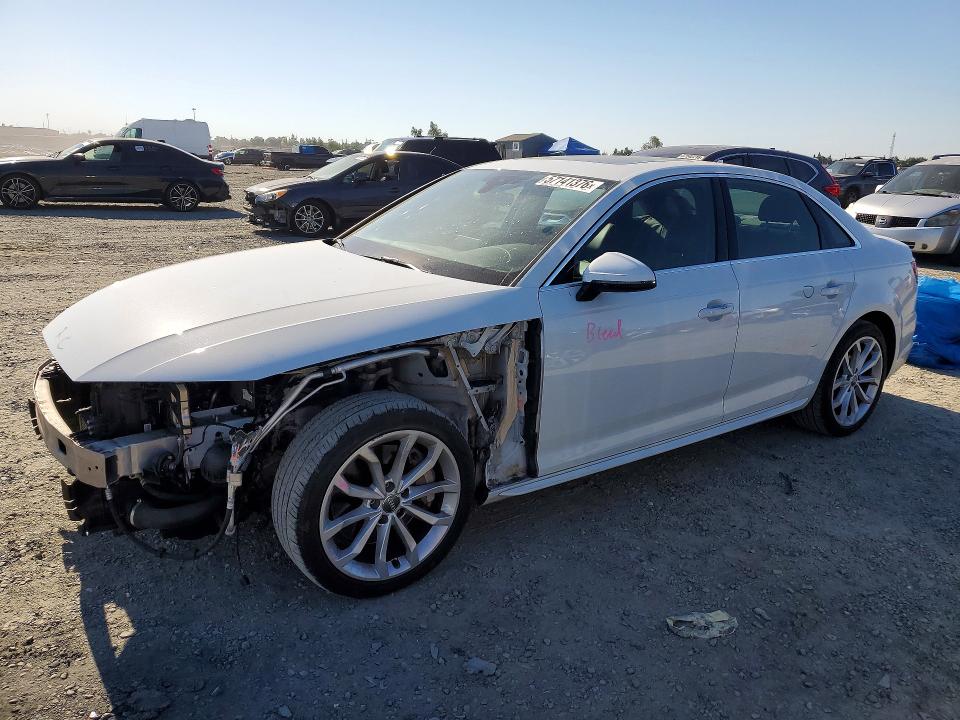 2019 Audi VIN WAUENAF4XKA039485 COPART salvage auction — FRONT END, Ca - Salvage Certificate, sold $5,900 on 2026-07-21 (photo 1)