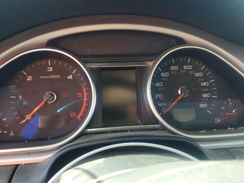 2012 Audi Q7 VIN WA1LMAFE1CD000381 COPART salvage auction — ALL OVER, CA - SALVAGE CERTIFICATE, sold $300 on 2026-07-23 (photo 9)