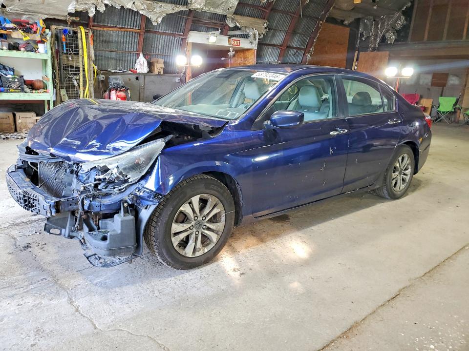 2014 Honda Accord VIN 1HGCR2F30EA116012 COPART salvage auction — FRONT END, Ny - Mv-907A Salvage Certificate, sold $1,400 on 2026-07-06 (photo 1)
