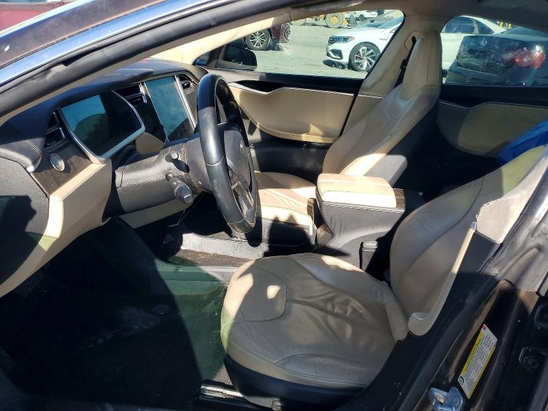 2013 Tesla Model s VIN 5YJSA1CN1DFP27464 COPART salvage auction — REAR END, Ca - Salvage Certificate, sold $2,750 on 2026-07-14 (photo 7)