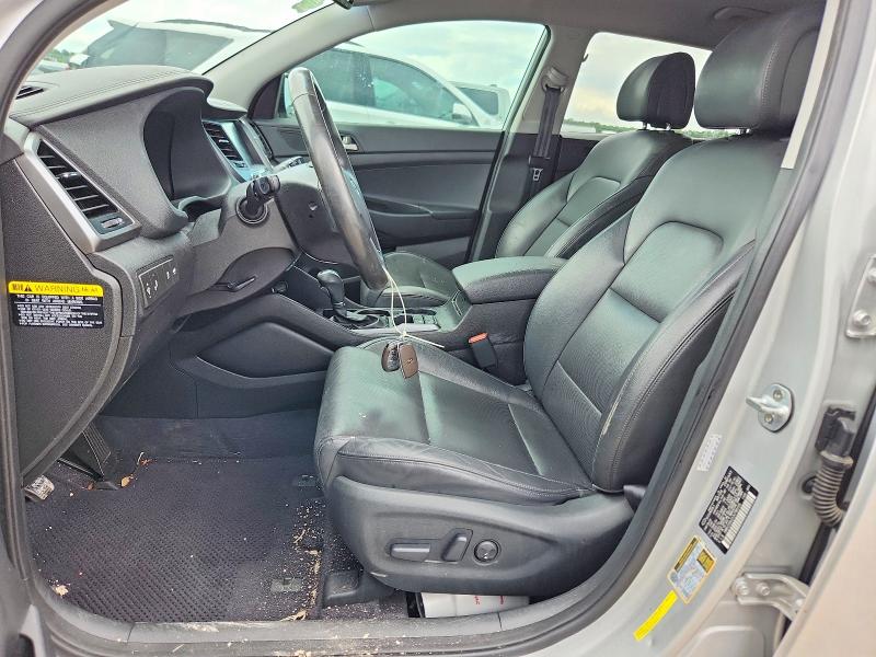 2018 Hyundai Tucson VIN KM8J33A22JU788105 COPART salvage auction — FRONT END, Tx - Salvage Vehicle Title, sold $2,850 on 2026-07-31 (photo 7)